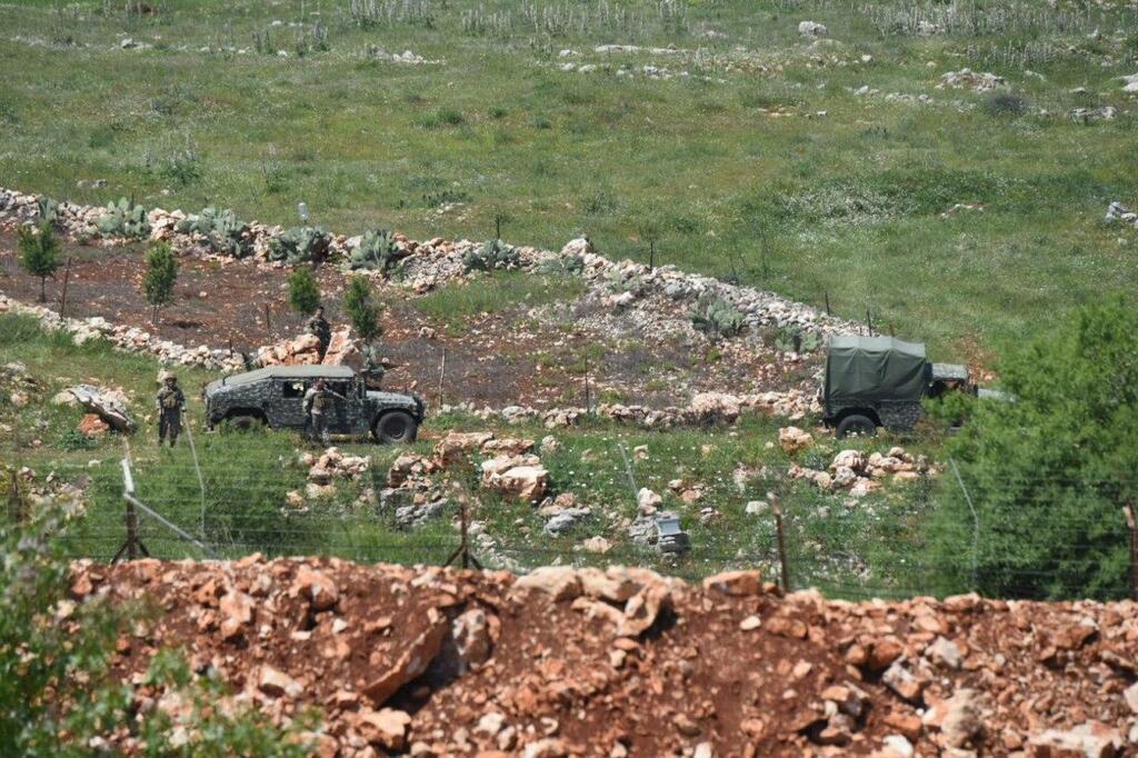 כוחות צה"ל מול כוחות יוניפ"יל וצבא לבנון היום באיזור אחת הפרצות