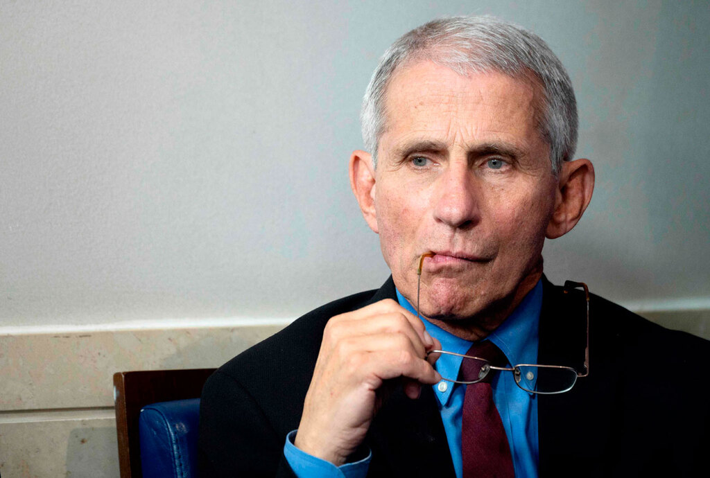  U.S. infectious disease expert Dr. Anthony Fauci 