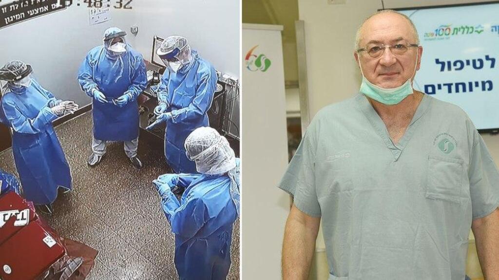 Доктор Леонид Барский, завотделением коронавируса больницы "Сорока". Фото: пресс-служба