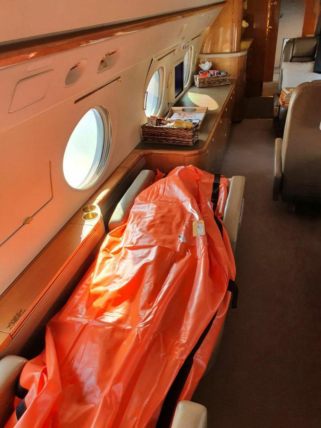 גופת קורונה במטוס מנהלים בניגוד להוראות משרד הבריאות