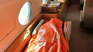 גופת קורונה במטוס מנהלים בניגוד להוראות משרד הבריאות