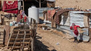  Bedouins living in an unauthorized shanty town in the Negev   