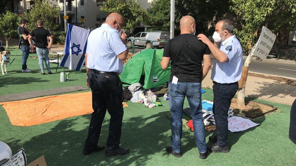 פינוי מאהל המחאה