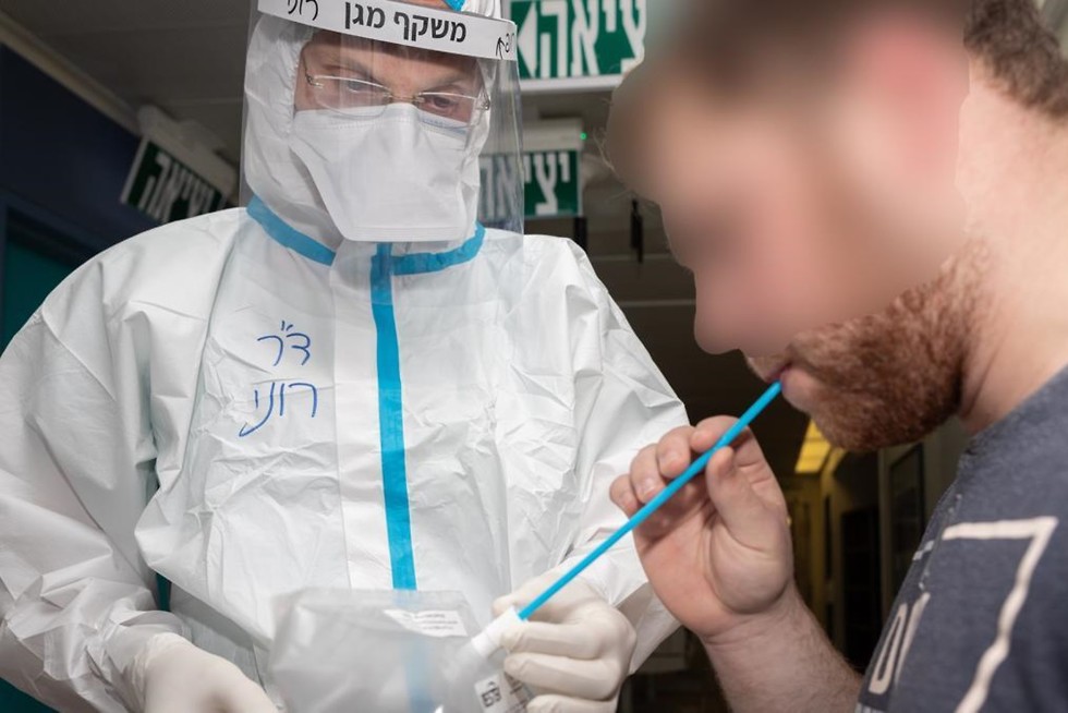 Тестер на выявление коронавируса. Фото: Таль Херес 