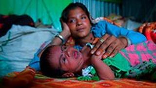 נגיף קורונה הורים קוראים לילדים על שם הנגיף תינוק בשם סגר עם אמו הודו