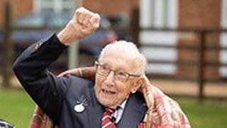 נגיף קורונה בריטניה קפטן טום בן 100