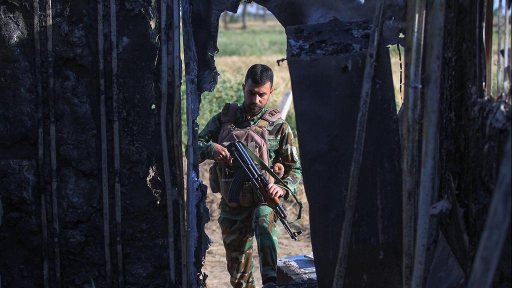 זירת פיגוע של דאעש מחוז סלאח א-דין עיראק