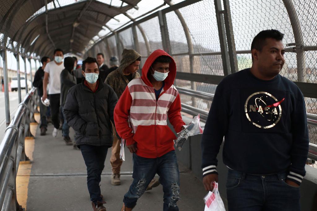 Central American illegal immigrants deported from U.S. to Mexico 
