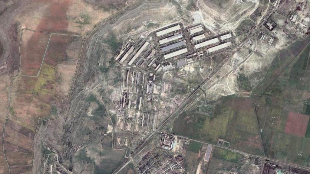  После удара по иранским объектам в Сирии. Фото: карта Google