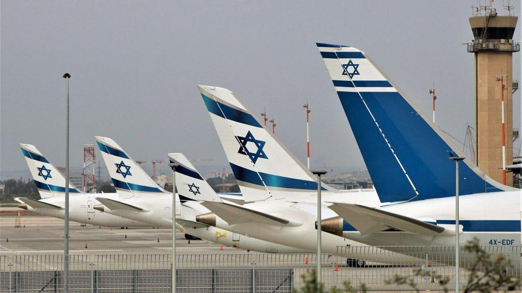 מטוסי אל על מקורקעים בנתב"ג בעקבות משבר הקורונה