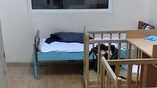 החדר בו היה מאושפז