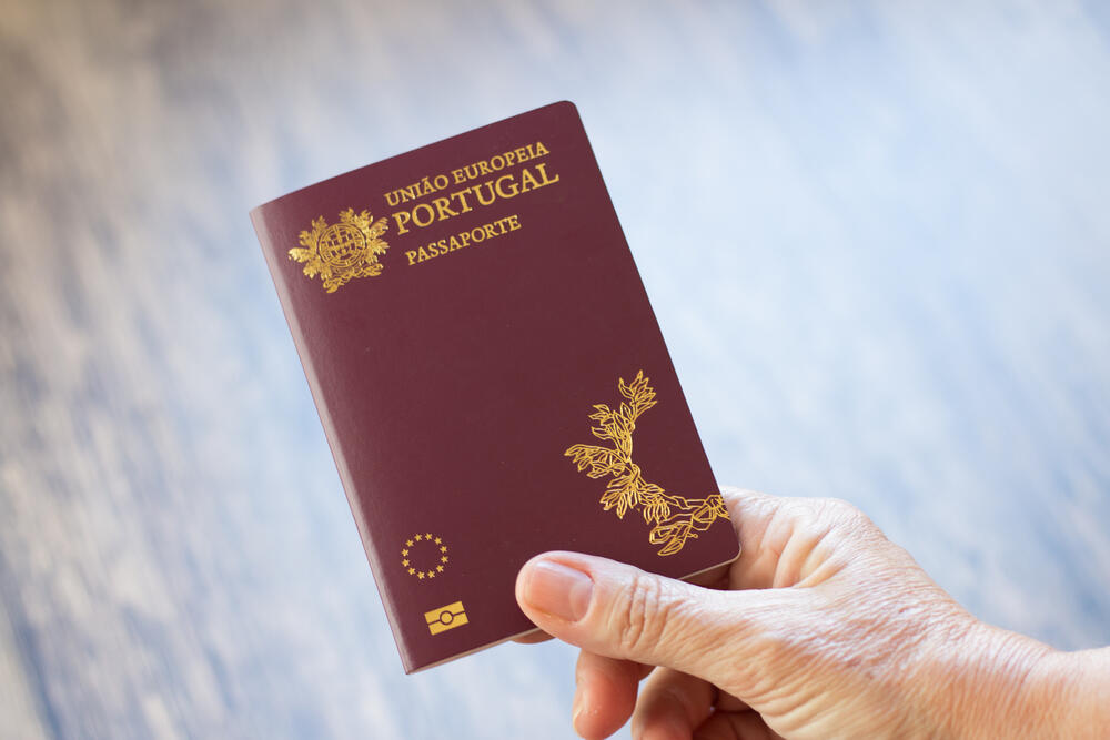 A Portuguese passport 