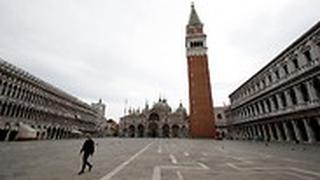ונציה ריקה מ תיירים איטליה
