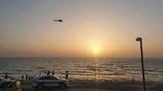 כוחות המשטרה עורכים חיפושים נרחבים בים, ביבשה ובאוויר אחר גולש קייט שנעדר