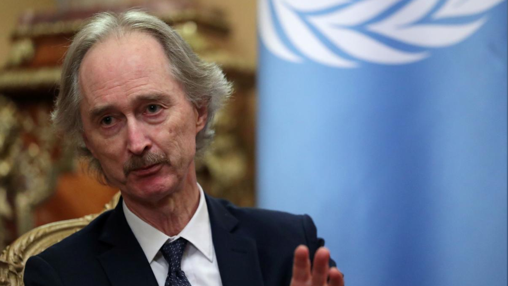 United Nations Special Envoy to Syria Geir Pedersen 