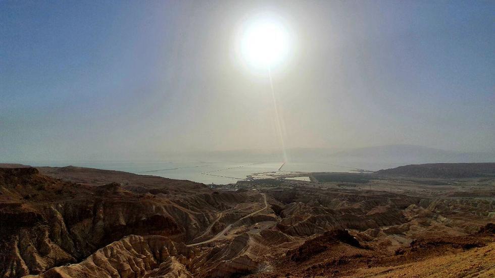 Хамсин на Мертвом море (Фото: Рои Идан) ים המלח