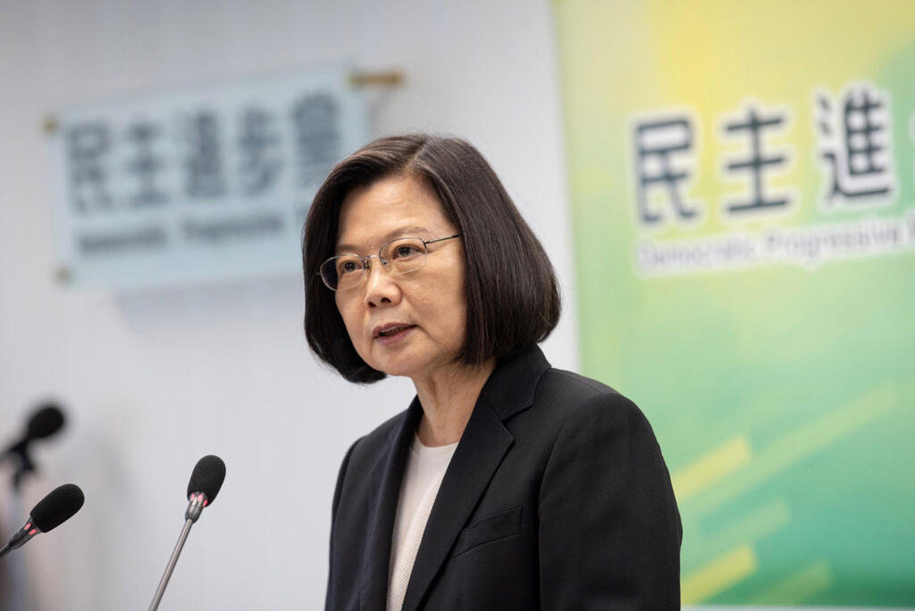 Former Taiwanese President Tsai Ing-wen 