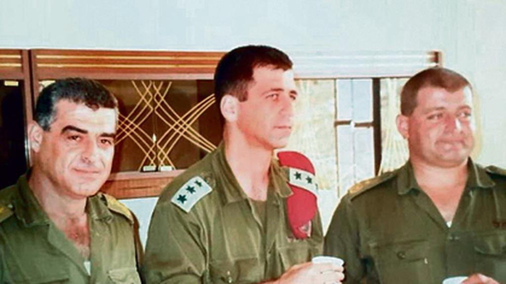 IDF Chief of General Staff Aviv Kochavi, with his friends from the SLA
