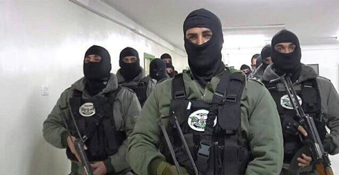 Members of the Palestinian Preventive Security 