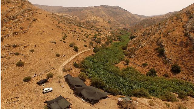 The Jordan Valley, near the Sea of Galilee 