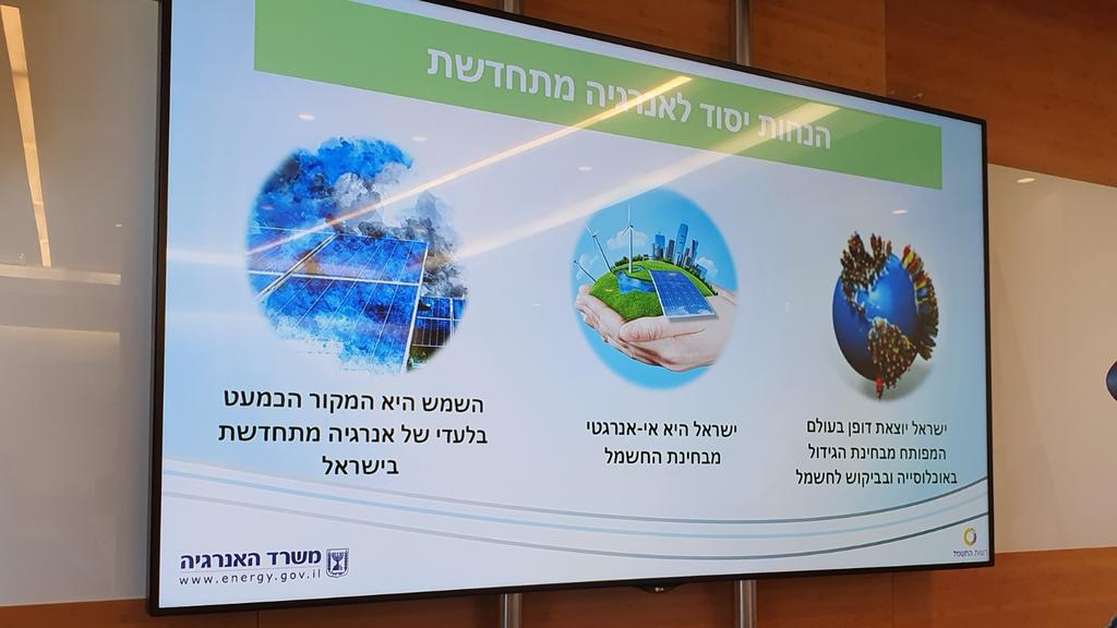 Energy Ministry presents its green energy plan 