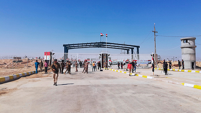 The Syrian Iraq border
