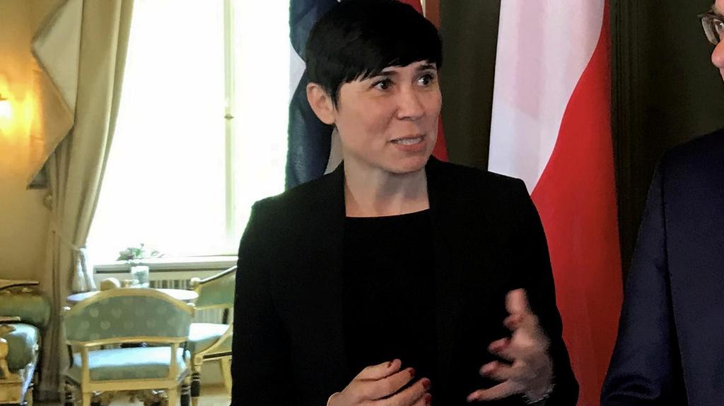 Norway Foreign Minister Ine Eriksen Soereide 