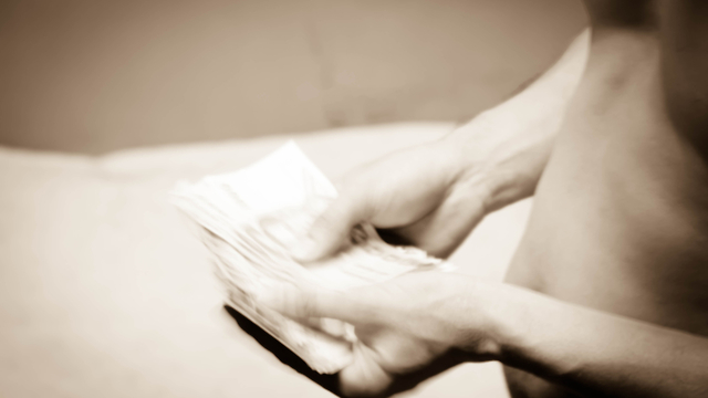 אילוס אילוסטרציה נער נוער זנות כסף גבר גברים