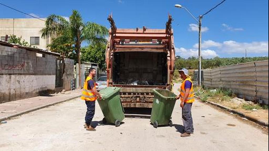 Бойцы "Гивати" на уборке мусора. Частное фото