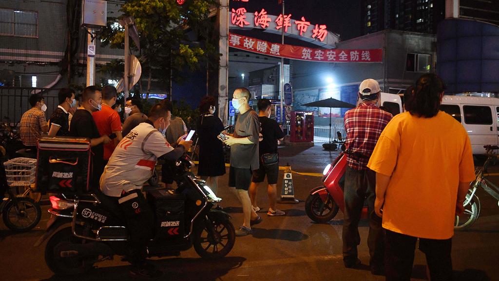 שוק מזון בסין נסגר עקב הקורונה