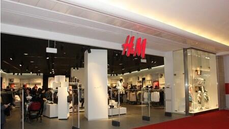 An H&M store in Tel Aviv 