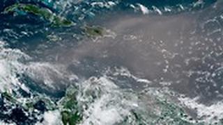 ענן האבק בקריביים