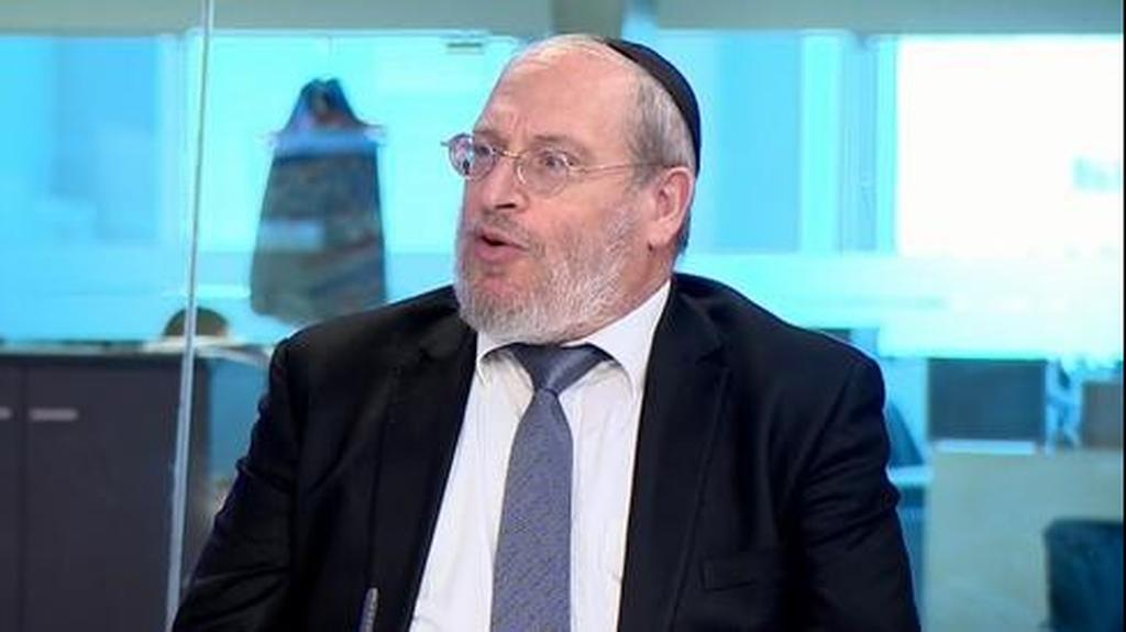 Chairman of the Mazor organization, Rabbi Shimon Ragovi