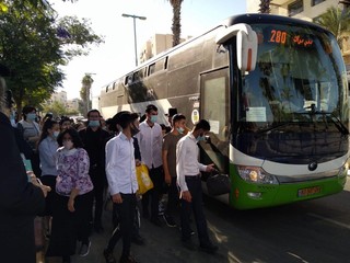 עומסים בתחבורה הציבורית באלעד