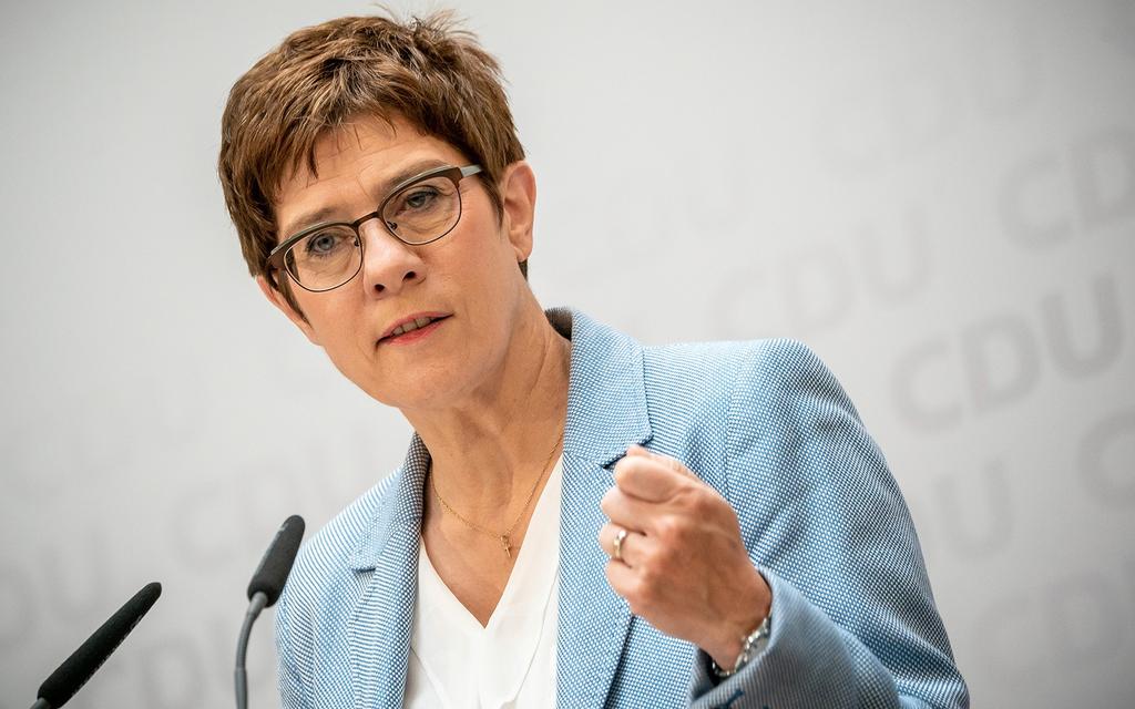 Annegret Kramp-Karrenbauer, German Minister of Defense 