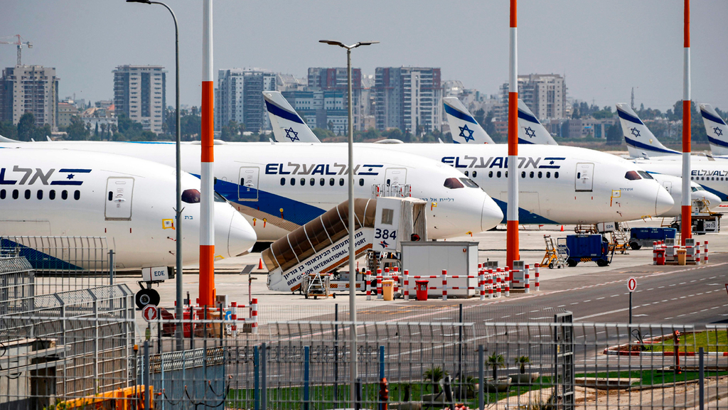 Самолеты в аэропорту Бен-Гурион 