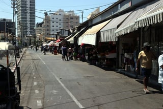 רחובות ריקים בתל אביב