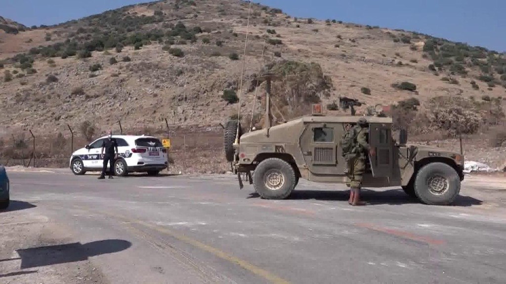 תאונת דרכים סמוך לצומת הטנק שבגליל העליון, שם התהפכה משאית