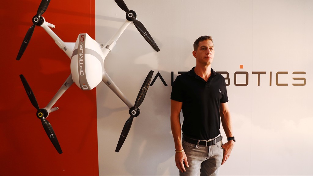 Ran Krauss, CEO of Airobotics 