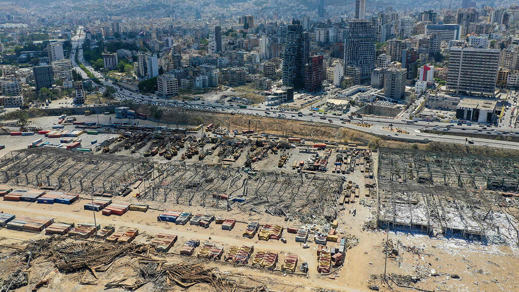 הריסות  פיצוץ נמל ביירות לבנון