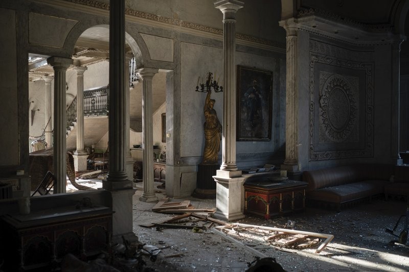 Landmark Sursock Palace in Beirut damaged in Tuesday's blast 