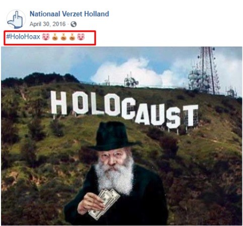 Anti-Semitic content on Facebook 