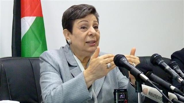Palestinian official Hanan Ashrawi 