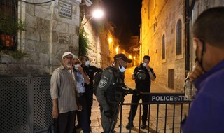 זירה פיגוע דקירה מחבל נוטרל שער שער השבטים עיר עתיקה ירושלים 