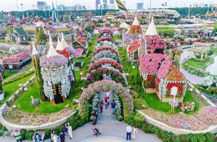 Dubai's Miracle Gardens 