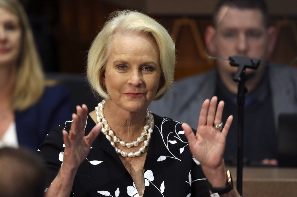 Cindy McCain, wife of former Arizona Sen. John McCain 