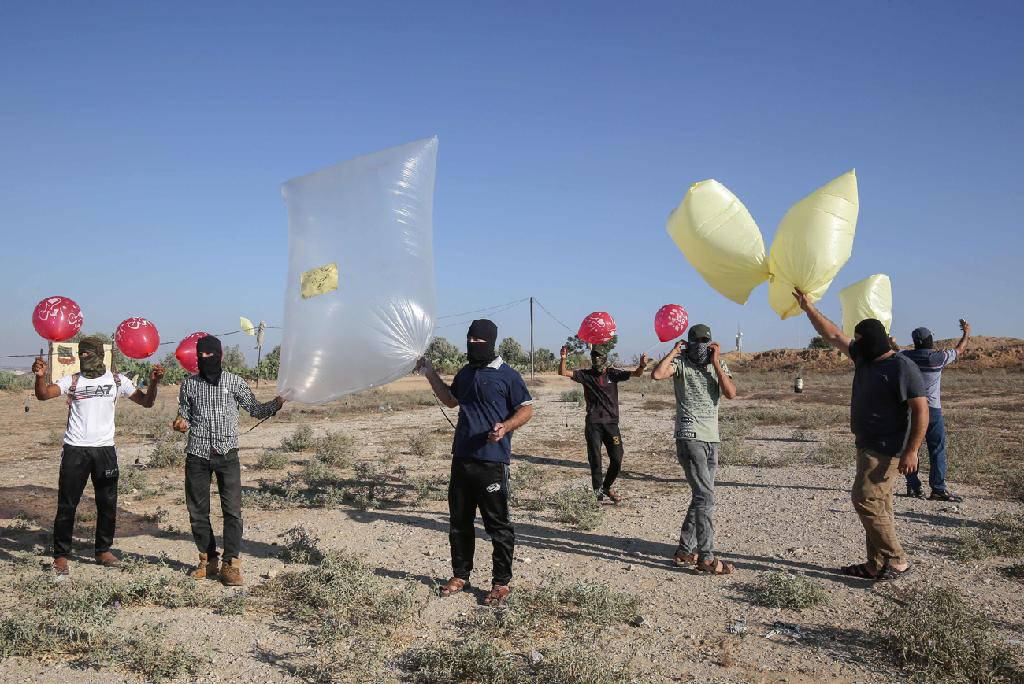 'Balloon Units' in the Gaza Strip 
