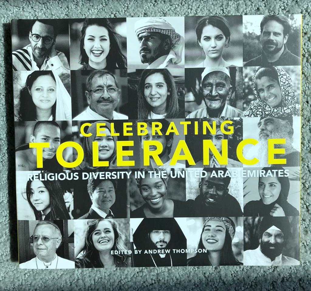 The cover of ‘Celebrating Tolerance'