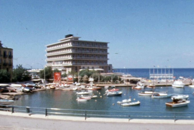 A general view of Saint George Hotel in Beirut 