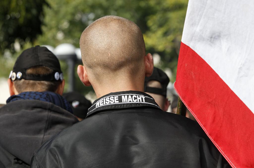 Neo-Nazis march in Berlin 